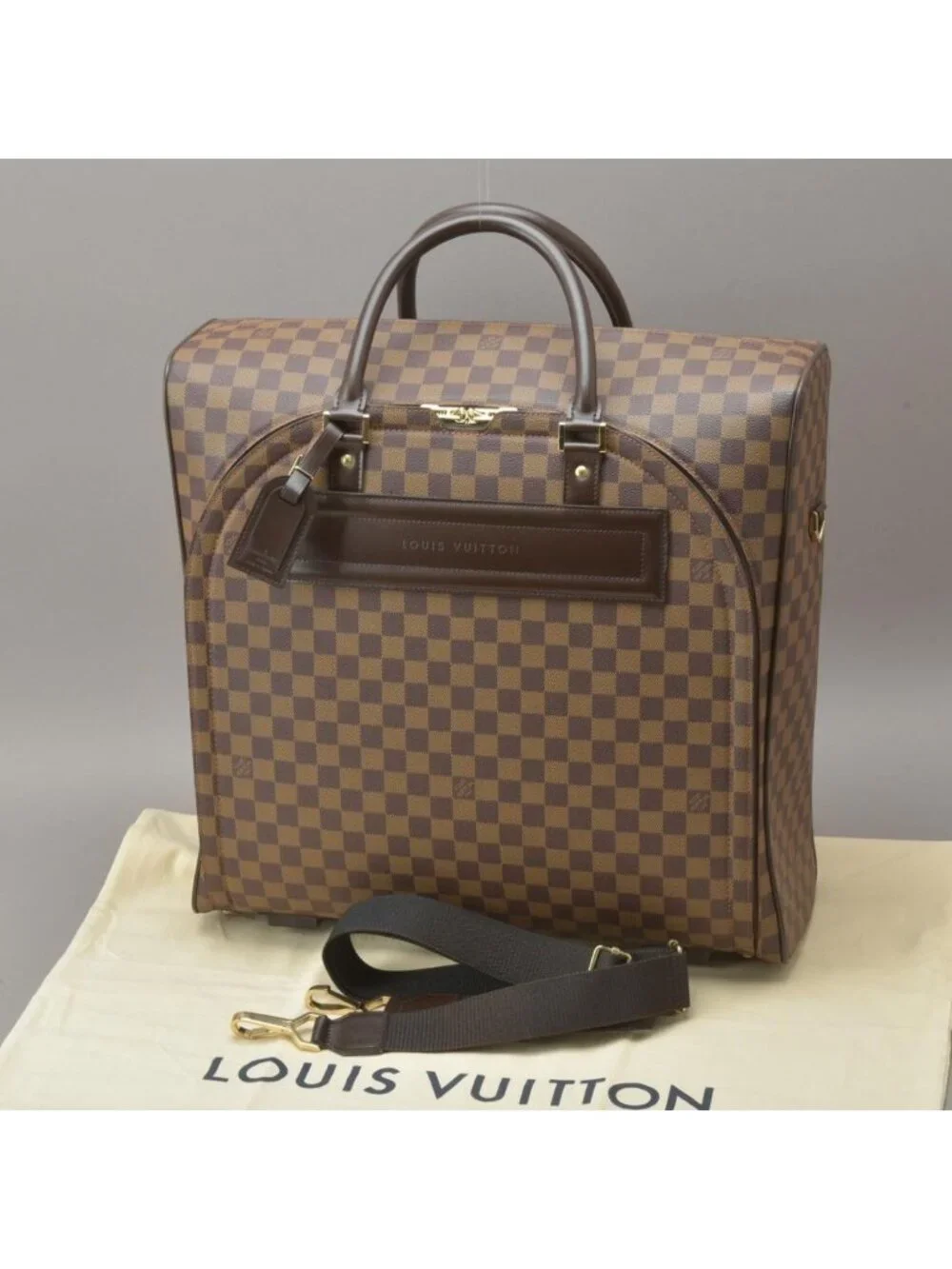 Louis Vuitton Nolita PM 2-Way Boston Bag Damier Brown
